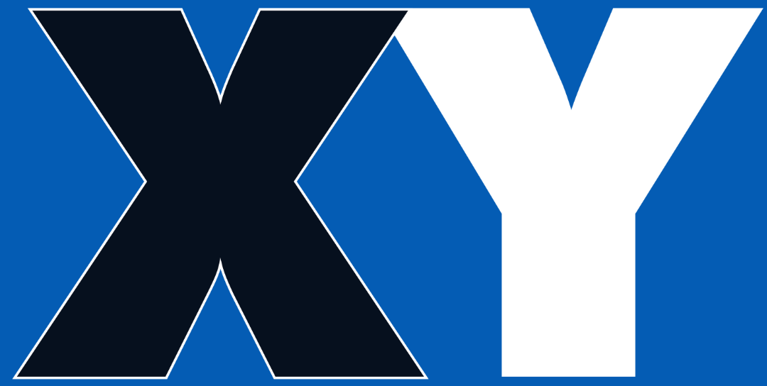 xy logo blue